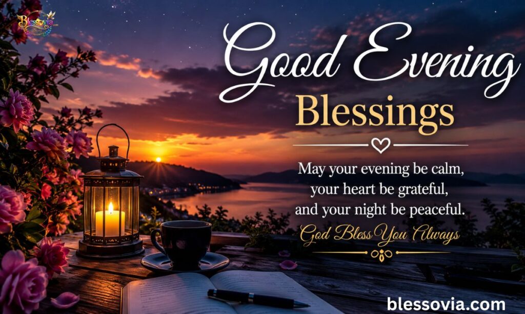 150+ Good Evening Blessings, Quotes & Prayers for Peaceful Nights