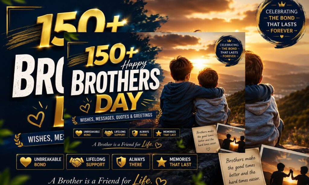 150+ Happy Brothers Day Wishes, Messages, Quotes & Greetings