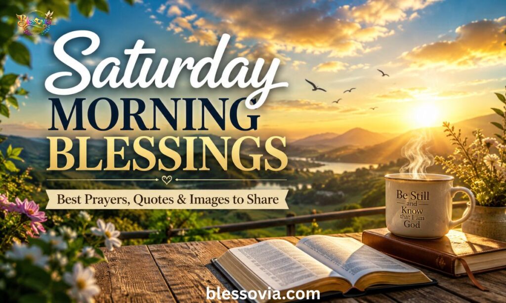 165+ Saturday Morning Blessings Best Prayers, Quotes & Images to Share