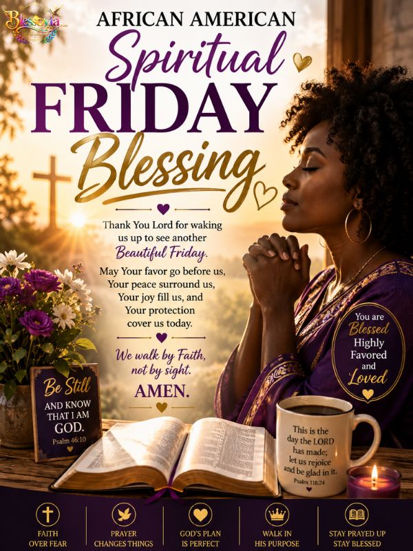 African American Spiritual Friday Blessing