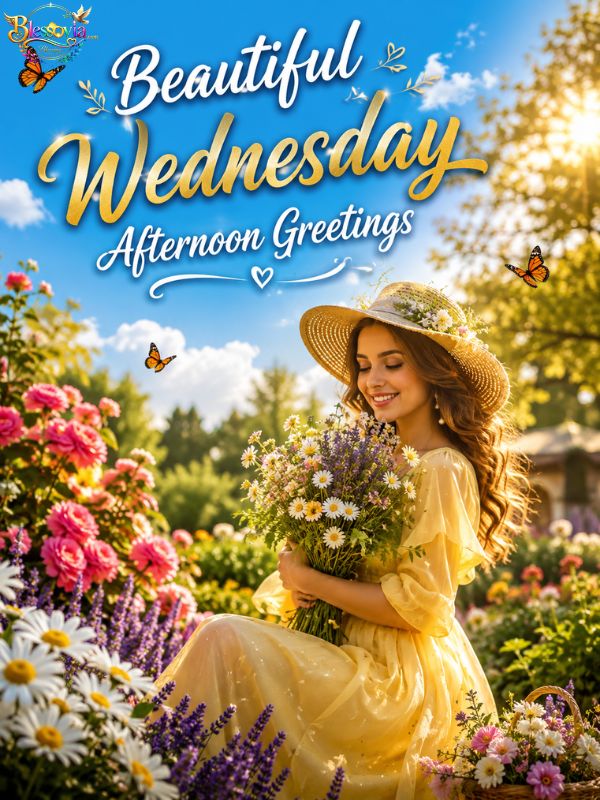 Beautiful Wednesday Afternoon Greetings