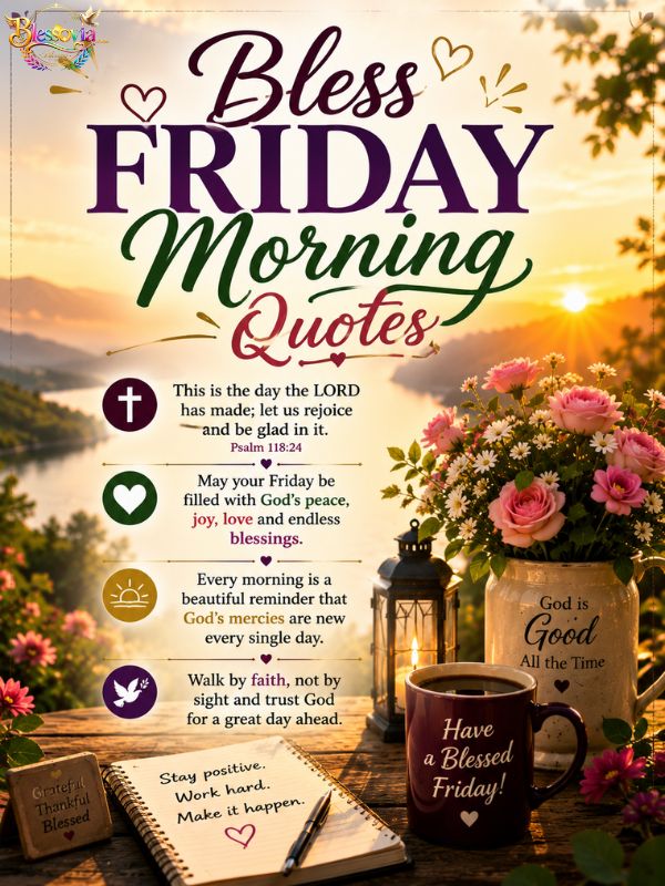 Bless Friday Morning Quotes