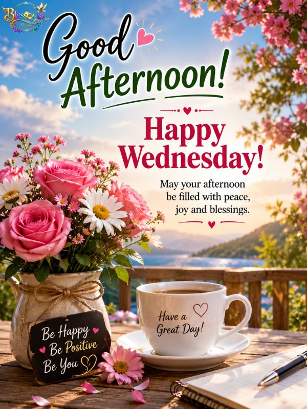 Good Afternoon Wednesday Images