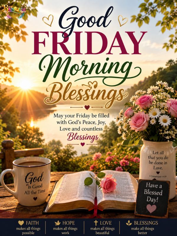 Good Friday Morning Blessings