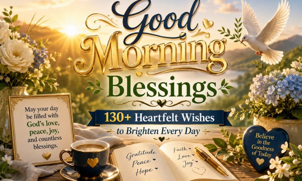 Good Morning Blessings 130+ Heartfelt Wishes to Brighten Every Day