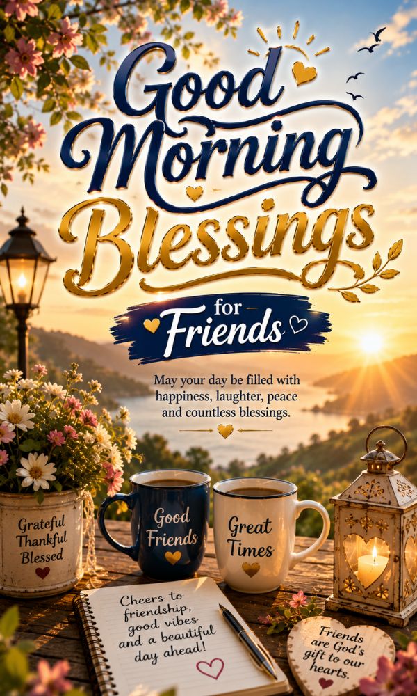 Good Morning Blessings for Friends