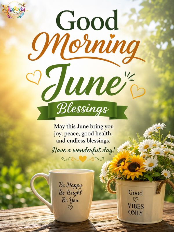 Good Morning June Blessings