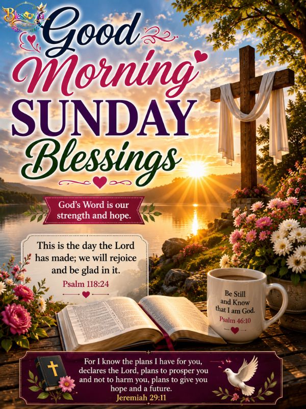 Good Morning Sunday Bible Verses