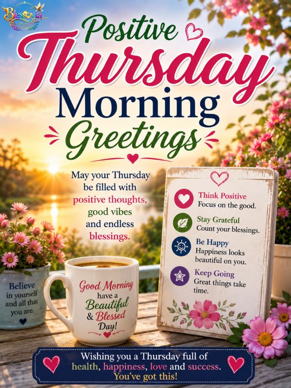 Positive Thursday Morning Greetings