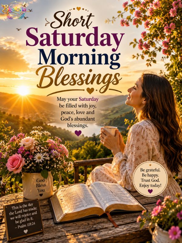 Short Saturday Morning Blessings
