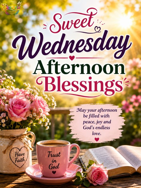 Sweet Wednesday Afternoon Blessings