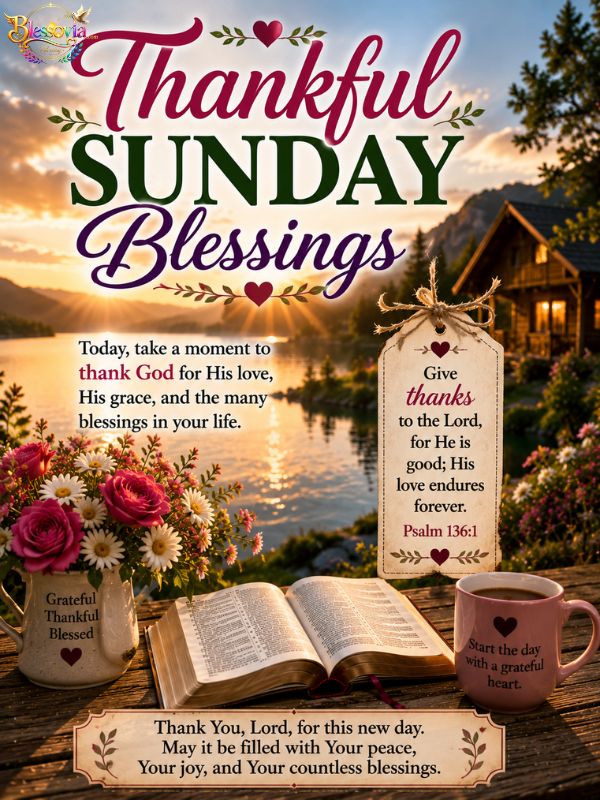 Thankful Sunday Blessings