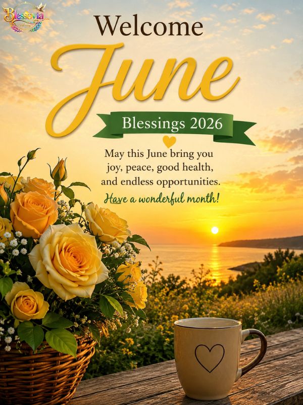 Welcome June Blessings 2026