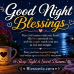 110+ Good Night Blessings, Wishes & Prayers with Images to Share Tonight