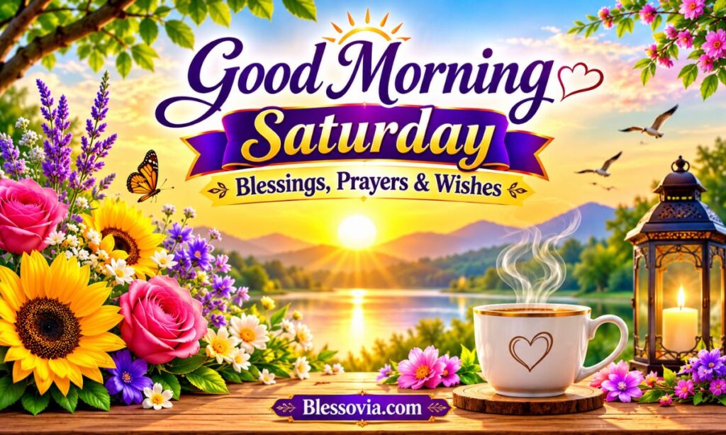 115+ Good Morning Saturday Blessings, Prayers & Wishes