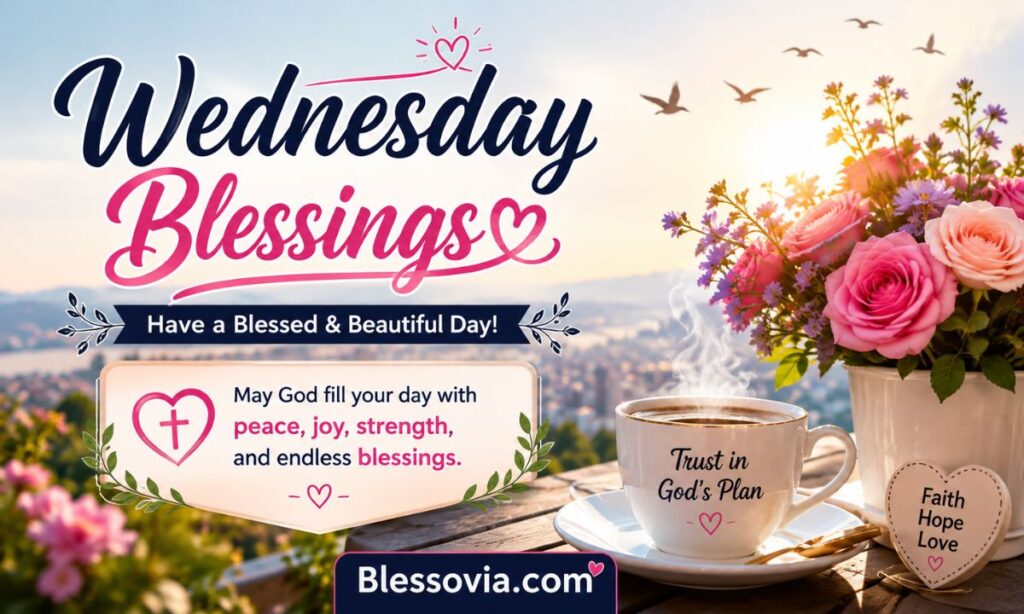 135+ Wednesday Blessings, Prayers & Quotes (2026)