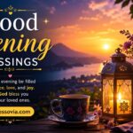 85+ Good Evening Blessings and Prayers for Peace & Gratitude