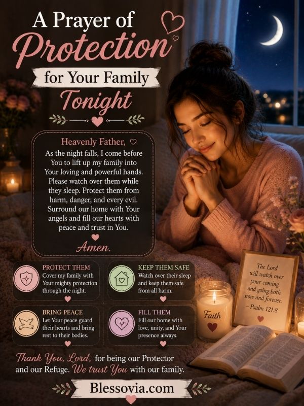 A Prayer of Protection for Your Family Tonight