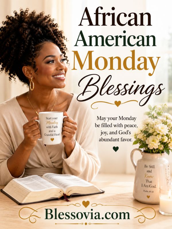 African American Monday Blessings