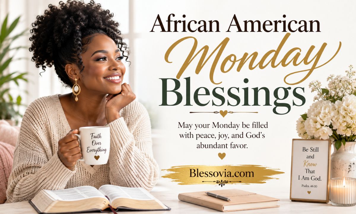 African American Monday Blessings