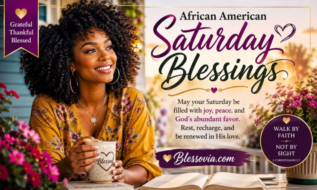 African American Saturday Blessings