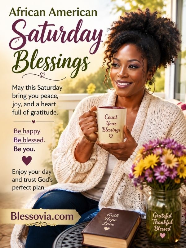 African American Saturday Blessings 
