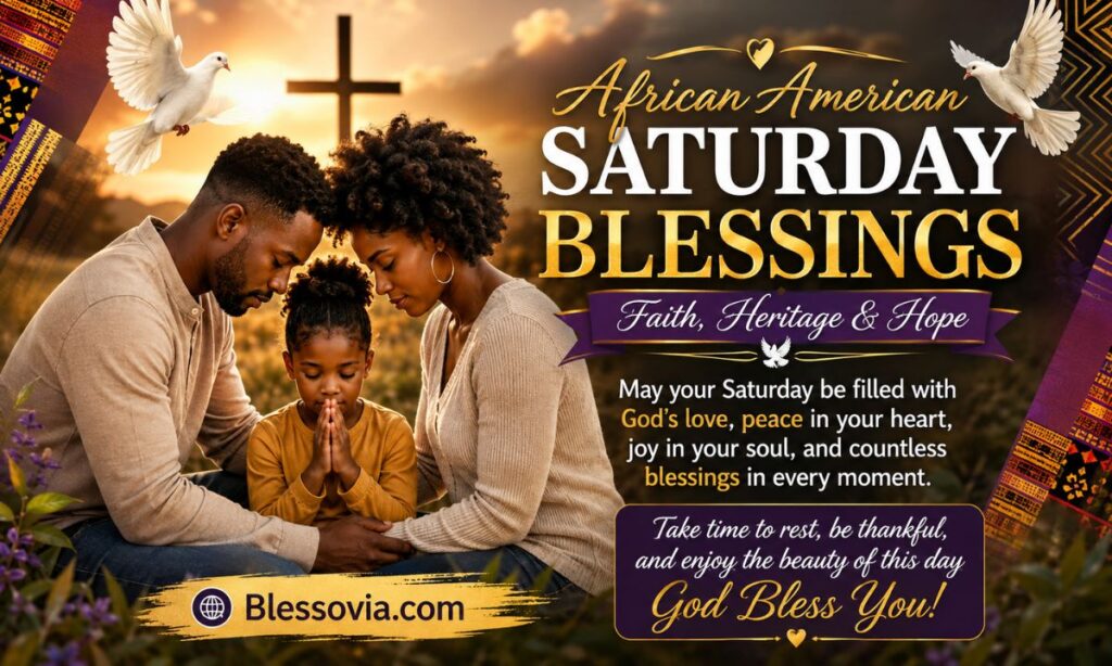 African American Saturday Blessings