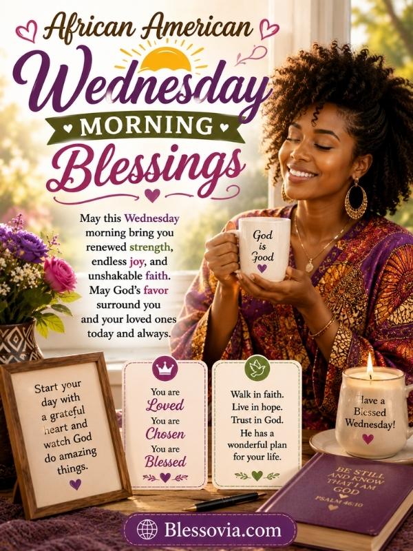 African American Wednesday Morning Blessings