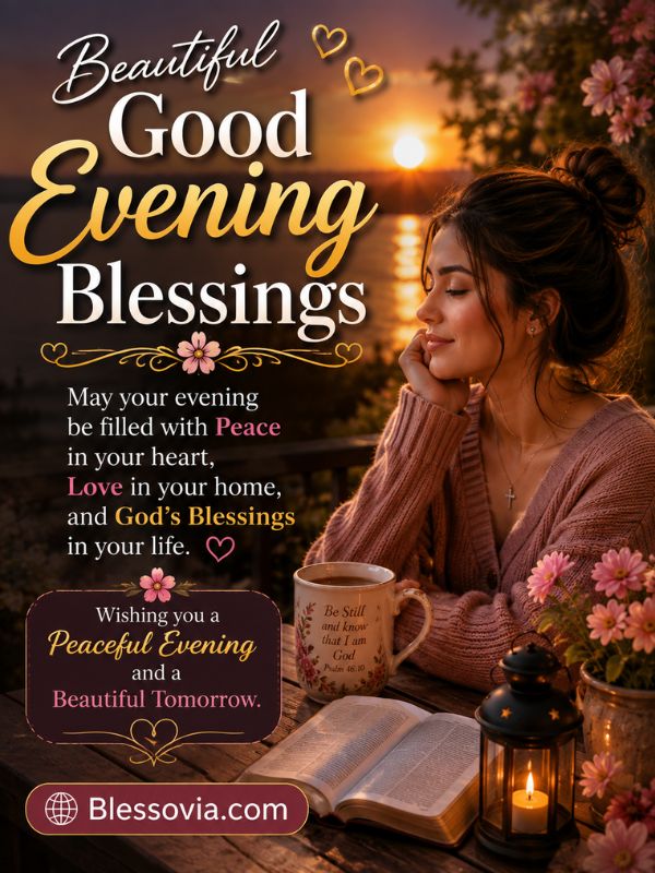 Beautiful Good Evening Blessings