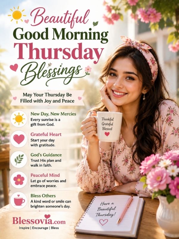 Beautiful Good Morning Thursday Blessings
