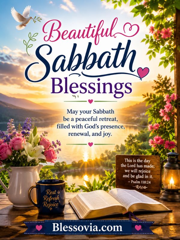 Beautiful Sabbath Blessings