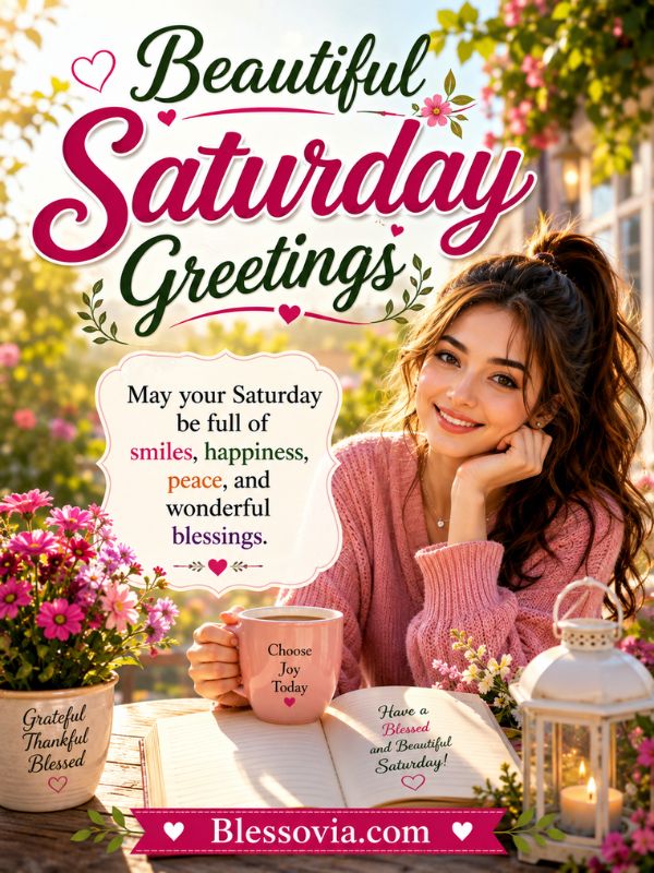 Beautiful Saturday Greetings 