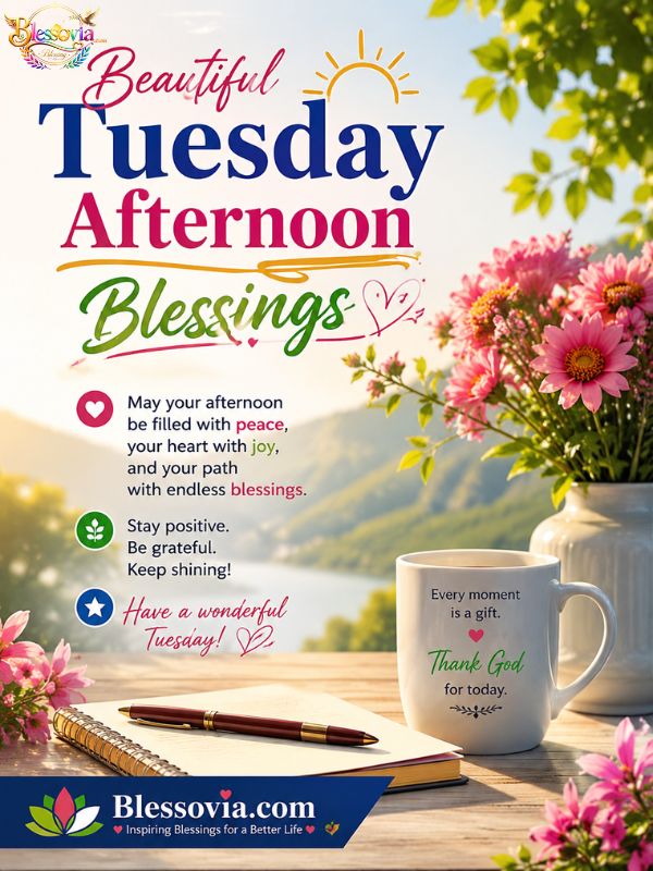 Beautiful Tuesday Afternoon Blessings