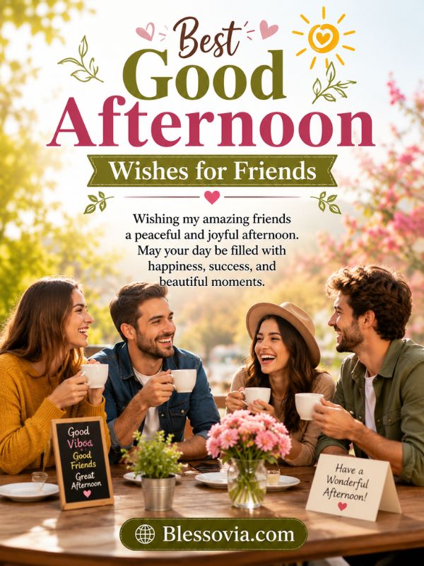 Best Good Afternoon Wishes for Friends