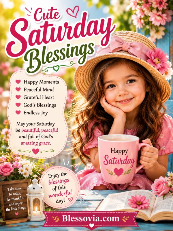 Cute Saturday Blessings