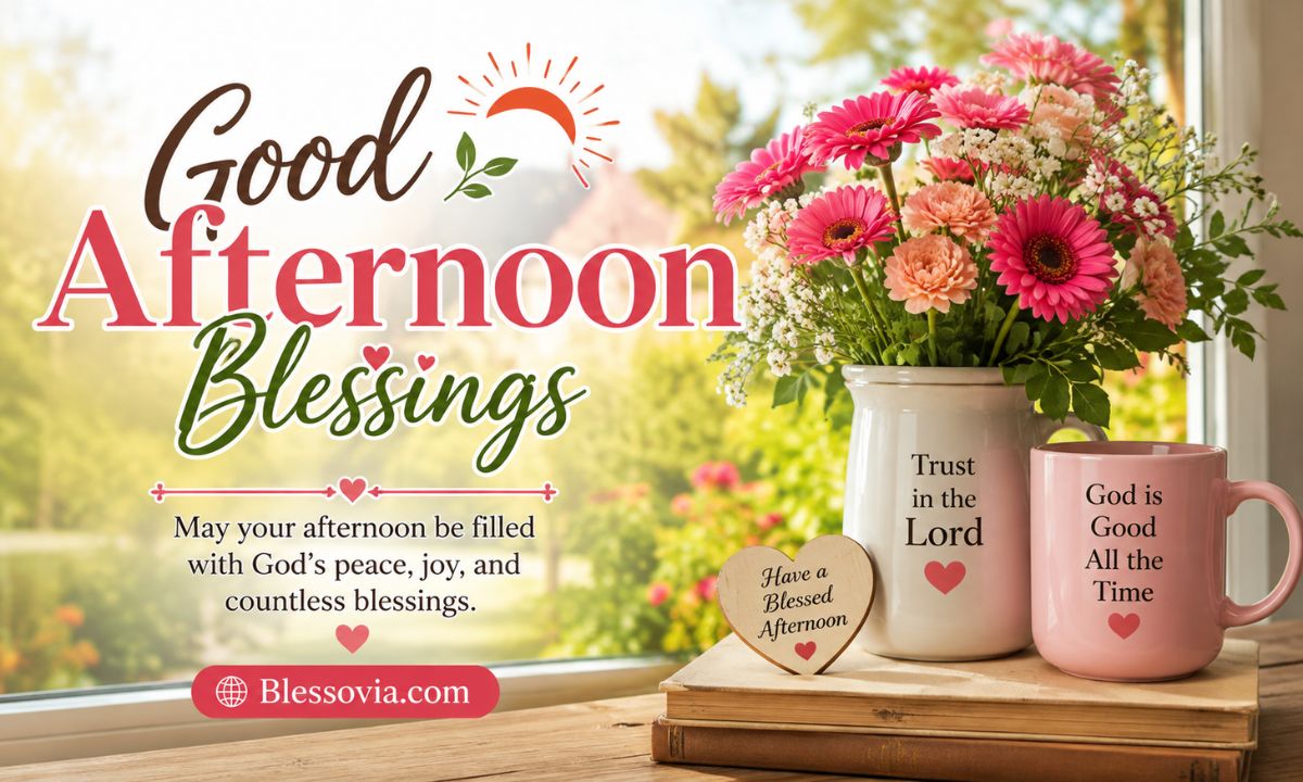 Good Afternoon Blessings