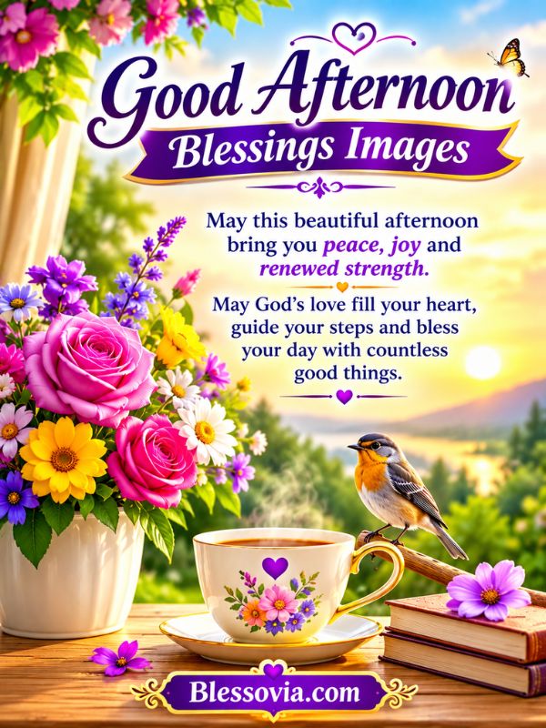 Good Afternoon Blessings and Prayers