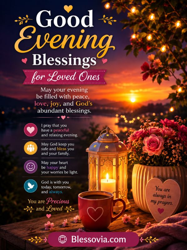 Good Evening Blessings for Loved Ones