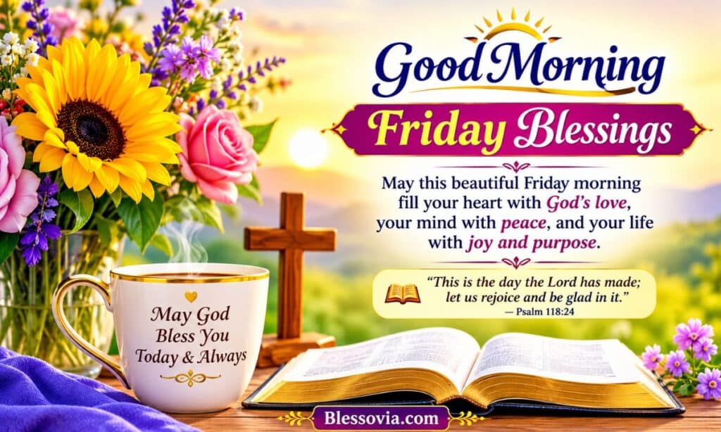 Good Morning Friday Blessings