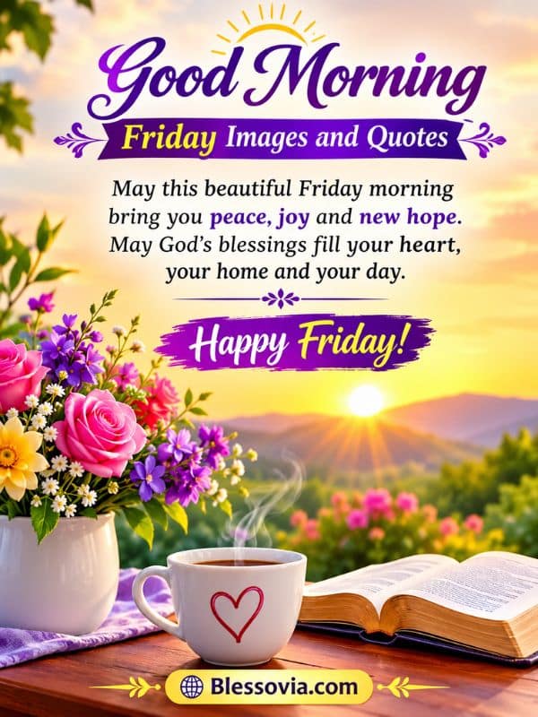 Good Morning Friday Images and Quotes