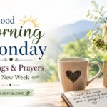 Good Morning Monday Blessings & Prayers for New Week