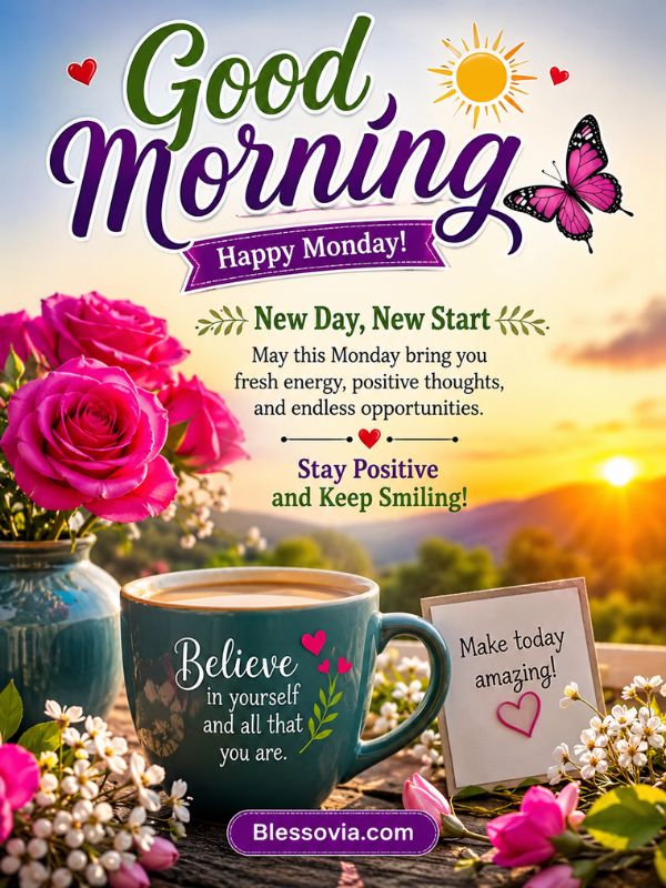 Good Morning Monday Messages
