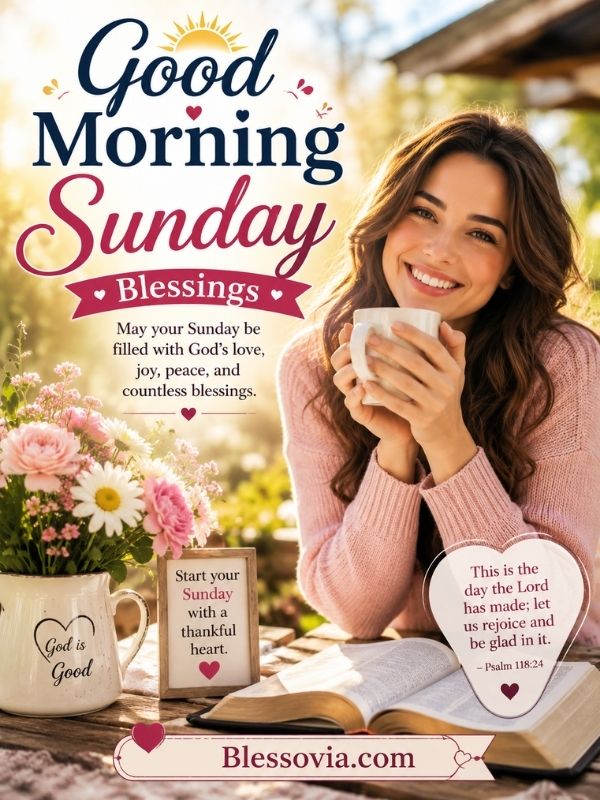 Good Morning Sunday Blessings