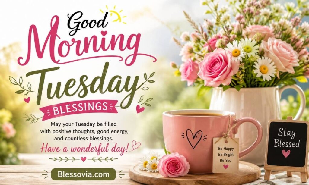 Good Morning Tuesday Blessings