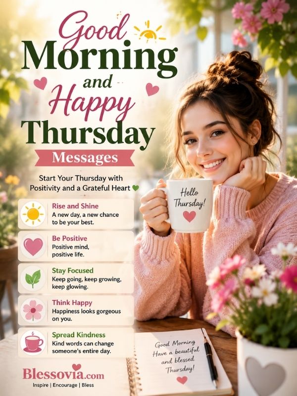 Good Morning and Happy Thursday Messages