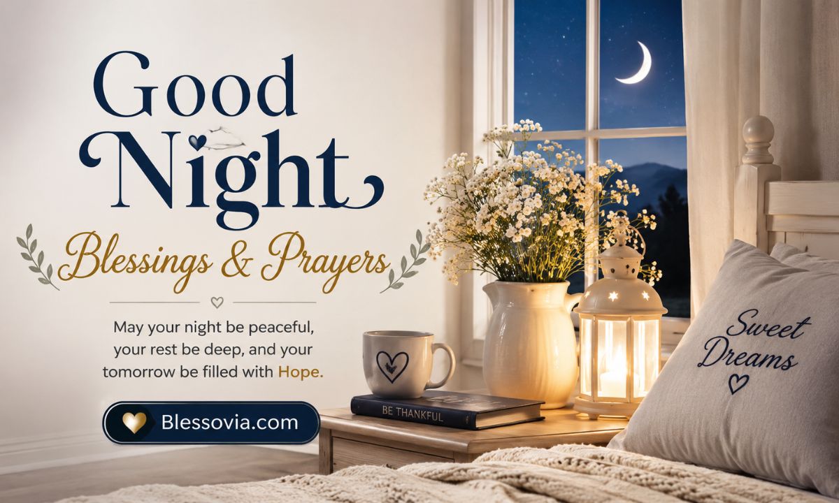 Good Night Blessings & Prayers