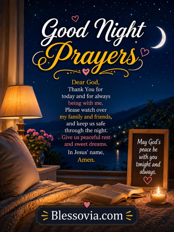 Good Night Prayers