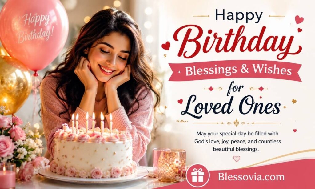 Happy Birthday Blessings & Wishes for Loved Ones