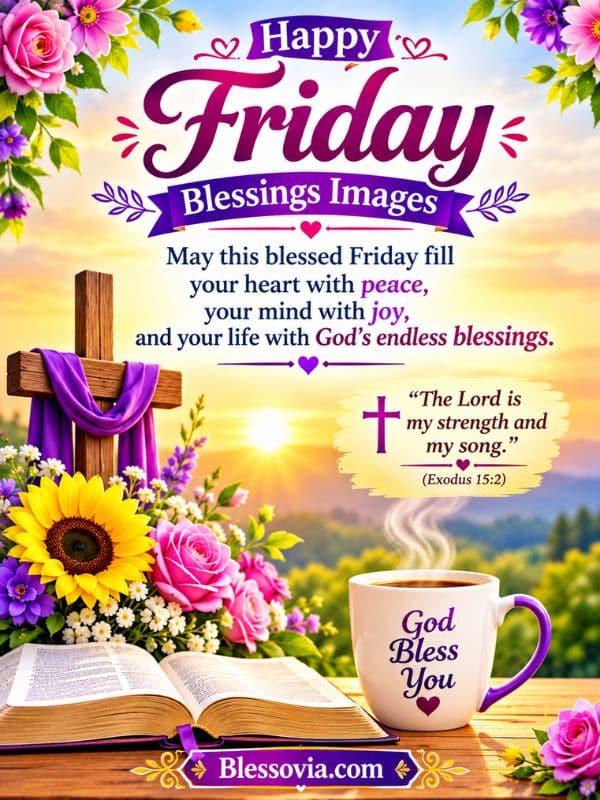 Happy Friday Blessings Images