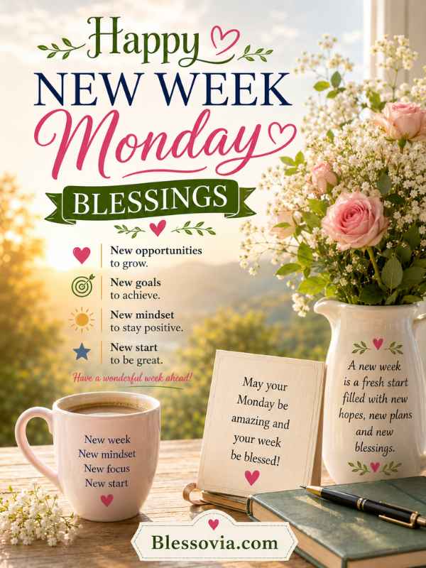 Happy New Week Monday Blessings